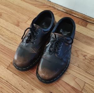 Rustic Brown Leather Doc Martens